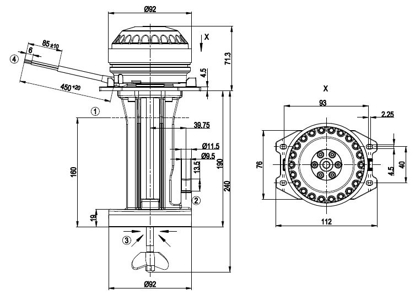 Imagem de Micromotor Para Bomba 1F 230V P2E070-AB26-11 Ebmpapst