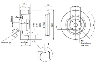 Imagem de Motor Radial 280mm Monofásico R2E280-AE52-05 Ebmpapst