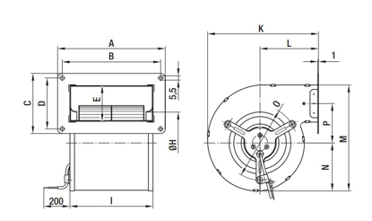 Imagem de Motor Centrífugo 133mm  3F D2E097-BI56-02 Ebmpapst