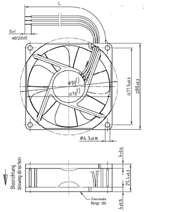 Imagem de Micro Ventilador Compacto 8414 NGH Ebmpapst